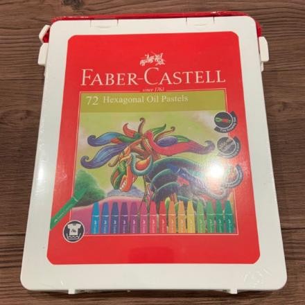 

BEBAS ONGKIR - Crayon Faber Castell Hexagonal Oil Pastel 72 Warna White Case