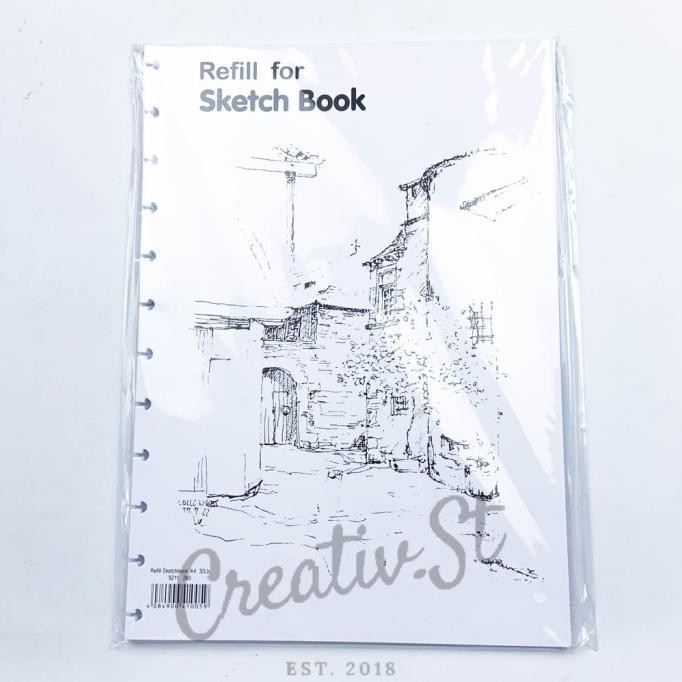 

REFILL Sketchbook Lyra A4 Buku Gambar