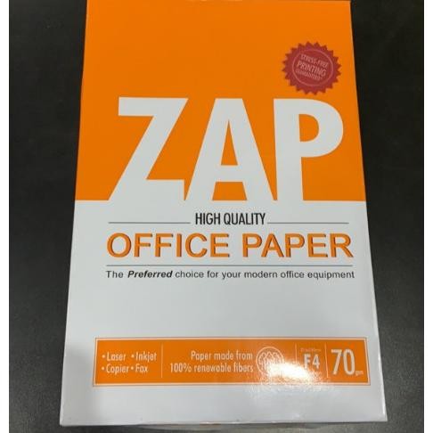 

(1 RIM) Kertas HVS Folio F4 Zap 70 gr (Harga Khusus Online)