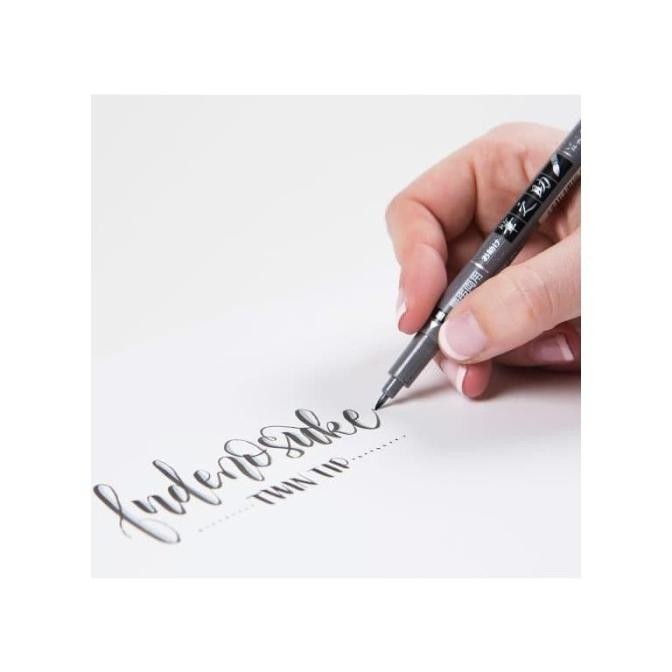 

TERMURAH - Tombow Fudenosuke Brush Pen Twin Tip