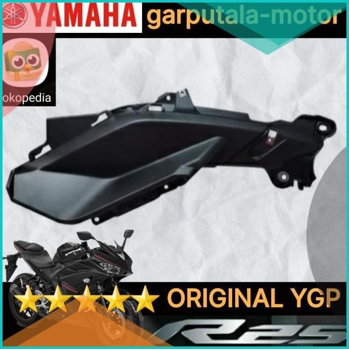 COVER 7 1WD-XF11W-10-P0 YZF250 R25 MAT BLACK 2, HITAM DOP COVER KIRI 1