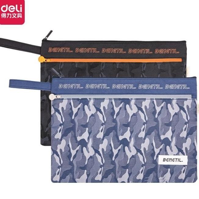 

DELI TAS DOKUMEN / POUCH DOKUMEN / ZIPPER FILE BAG 33 CM 73345