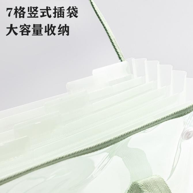 

DELI DOCUMENT BAG TAS FOLDER / TAS DOKUMEN 7 PEMBAGI PM308 -