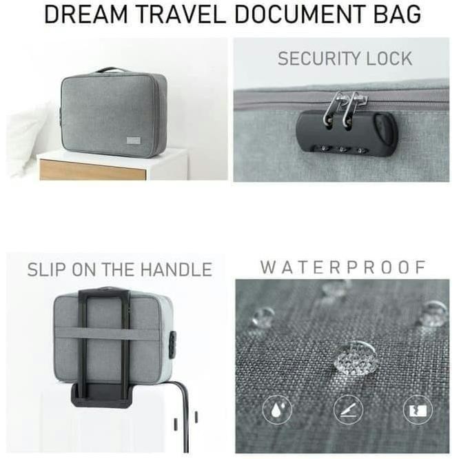 

KYE DO223A PENYIMPANAN DOKUMEN| DOCUMENT STORAGE BAG ORIGINAL TAS DOKUMEN