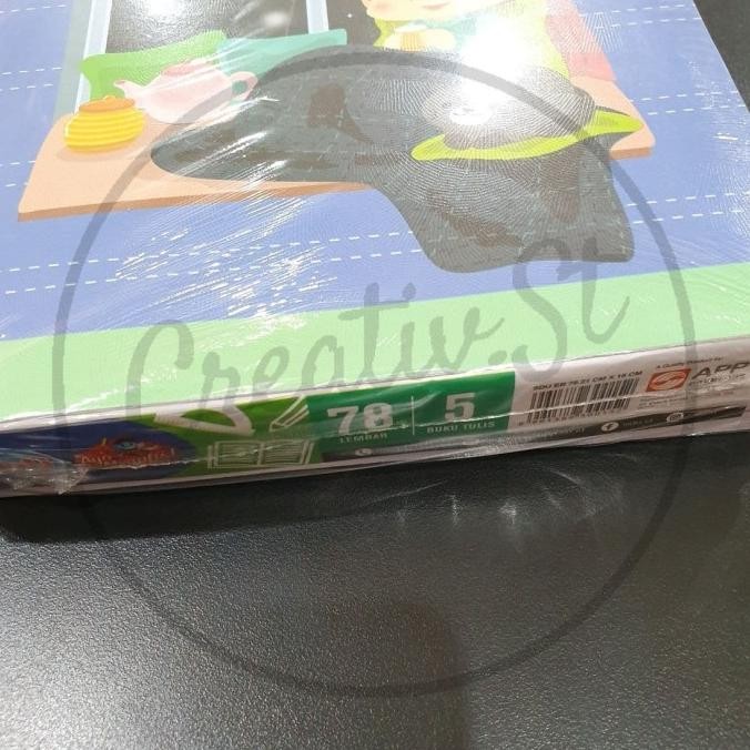 

TERBARU - Sinar Dunia Buku Tulis 78 Lembar (5 Pcs)