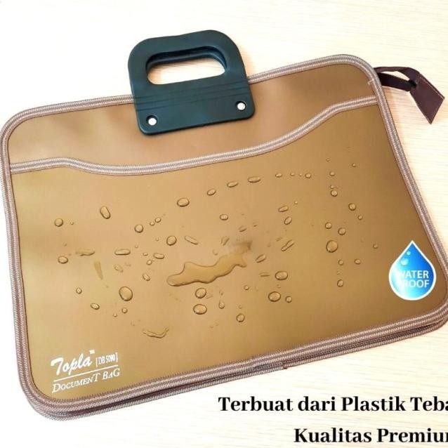

TOPLA MAP TAS DOKUMEN BAG DOCUMENT BERKAS SURAT SERTIFIKAT KANTOR GOLD