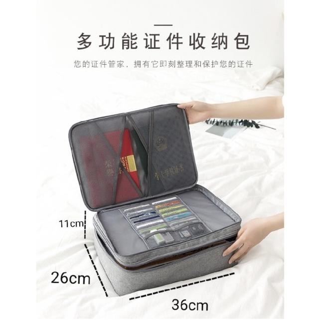 

DOCUMENT BAG DREAM TRAVEL WATERPROOF WITH SECURITY LOCK TAS DOKUMEN TH