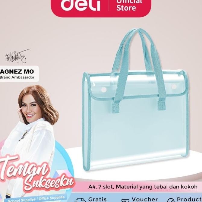 

TERBARUUU DELI DOCUMENT BAG / TAS FOLDER / TAS DOKUMEN TRANSPARAN