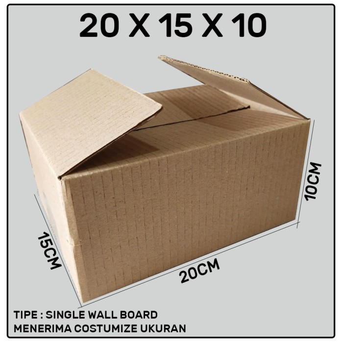 

karton box kardus packing kemasan kardus 20 x 15 x 10CM