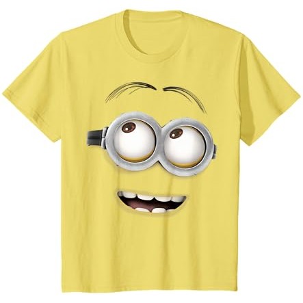 Kaos Despicable Me Minions Dave Big Smile Graphic T-Shirt |8szauIWo|