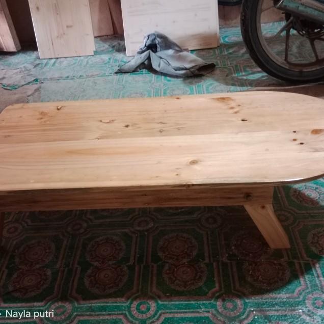 Meja Lipat Setrika Dari Bahan Kayu Jati Belanda