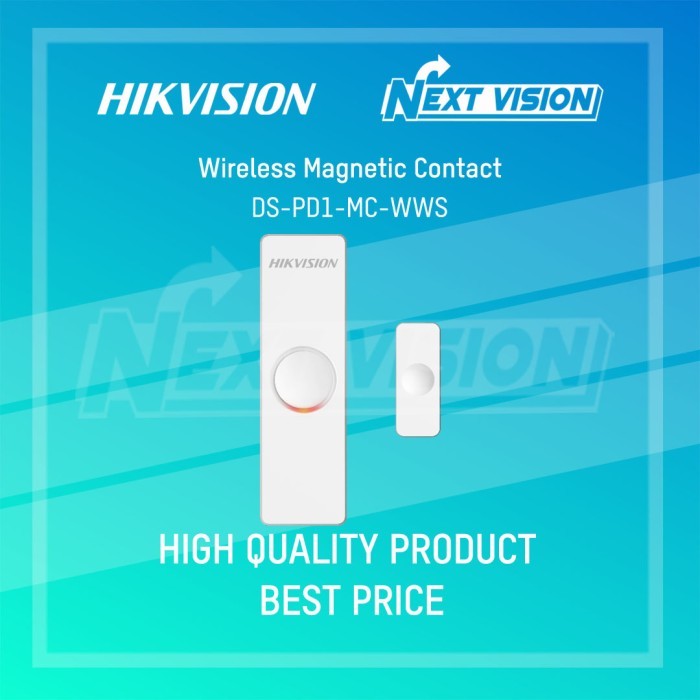 DS-PD1-MC-WWS - HIKVISION WIRELESS MAGNETIC CONTACT