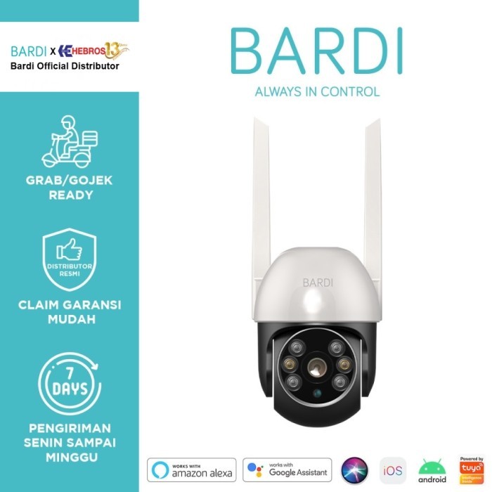 BARDI Smart IP Camera Outdoor PTZ TPD - SMART CCTV KAMERA WIFI