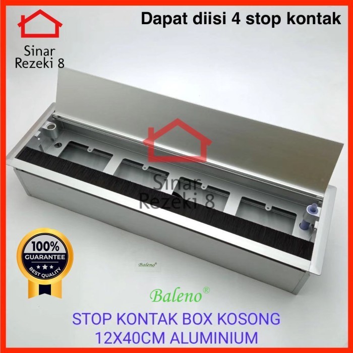 Tutup Stop Kontak Meja Box Colokan Tempat Listrik Tanam Lubang Kabel