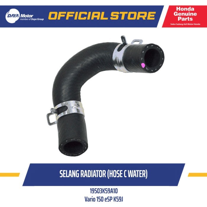 Selang Radiator (Hose C Water) - HONDA Vario 150 eSP K59J 19503K59A10