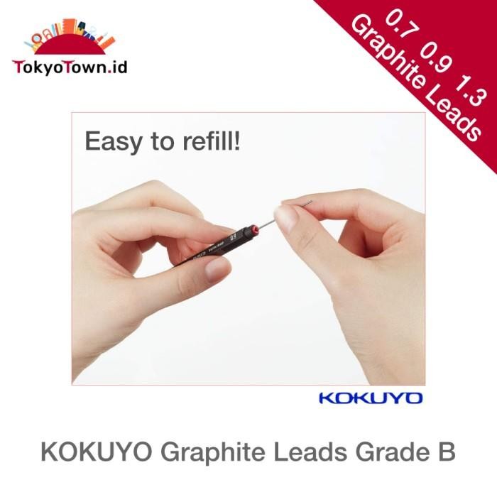 

Kokuyo Mechanical Pencil Lead Grade B, 0.7 - 0.9 - 1.3Mm