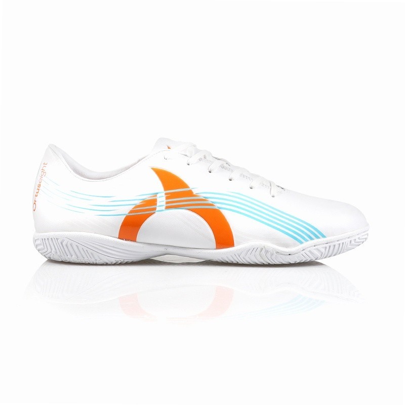 Ortuseight Sepatu Futsal Horizon In White Cyan Ortrange