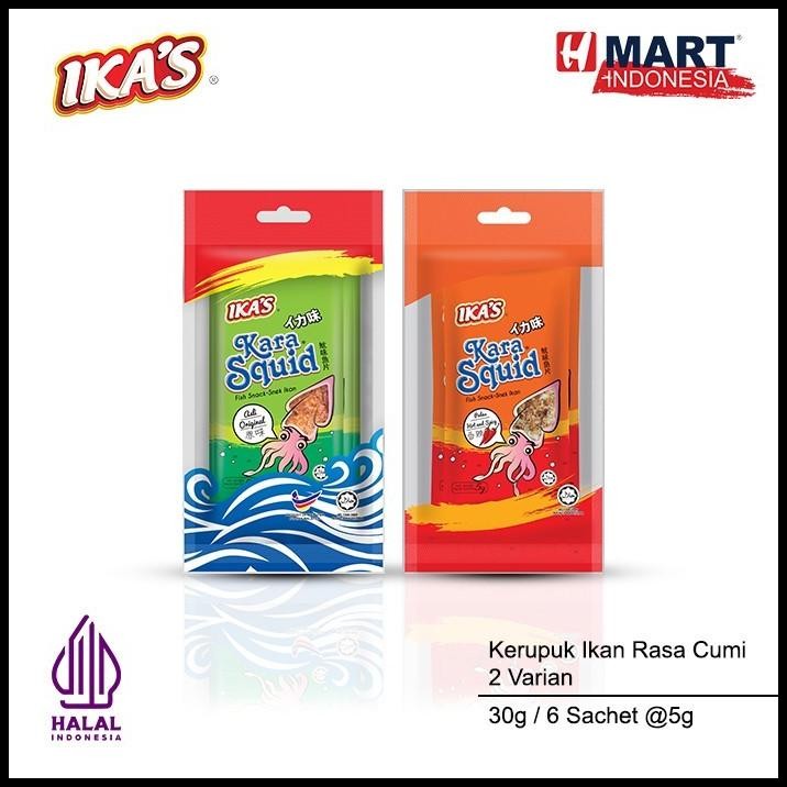 

Ika'S Karasquid Chewy Fish Snack - Kerupuk Ikan Rasa Cumi Halal