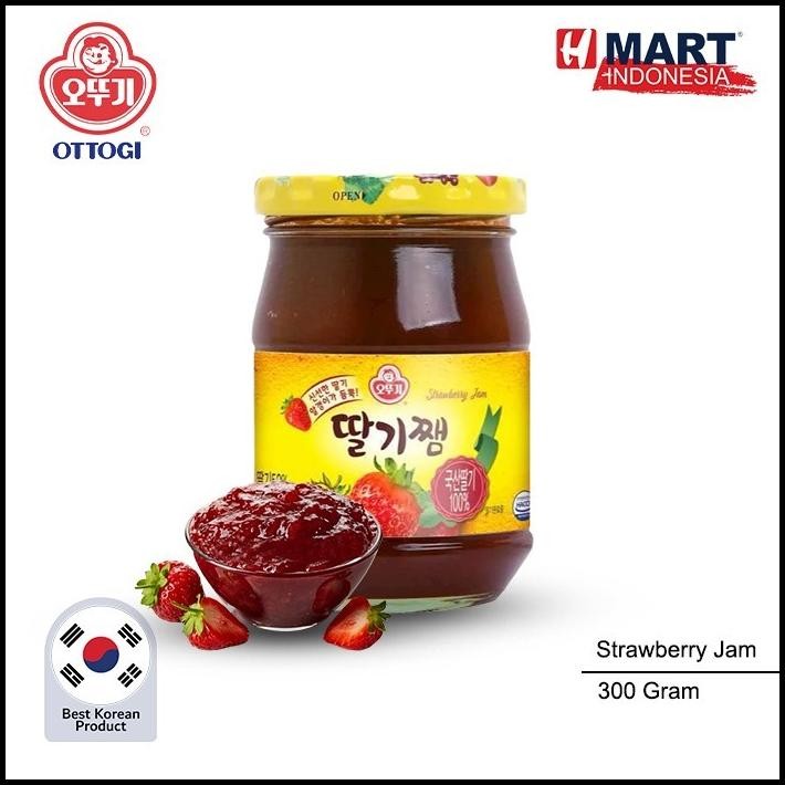 

Ottogi Strawberry Jam - Selai Buah Stroberi 300G