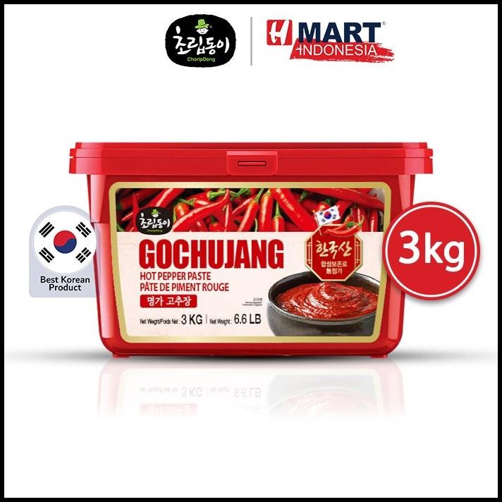 

Choripdong Hot Pepper Paste (Gochujang) - Pasta Cabe 3Kg