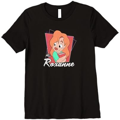 Kaos Premium Poster Disney A Goofy Movie Vintage Valentine His Roxanne |zId18UeP|