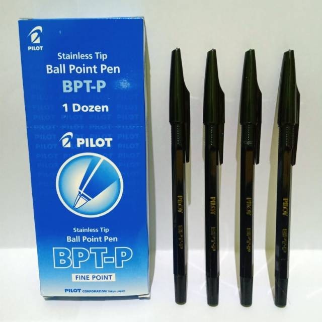 

Pulpen Bolpen Bolpoint Pilot BPT - P / BPTP Asli Original 1 Pack - 12 pcs