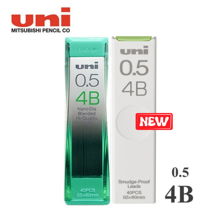 

Sale Uni Nano Dia Pencil Lead 0.5 Mm 4B / Isi Pensil Mekanik 4B - 0.5 Mm