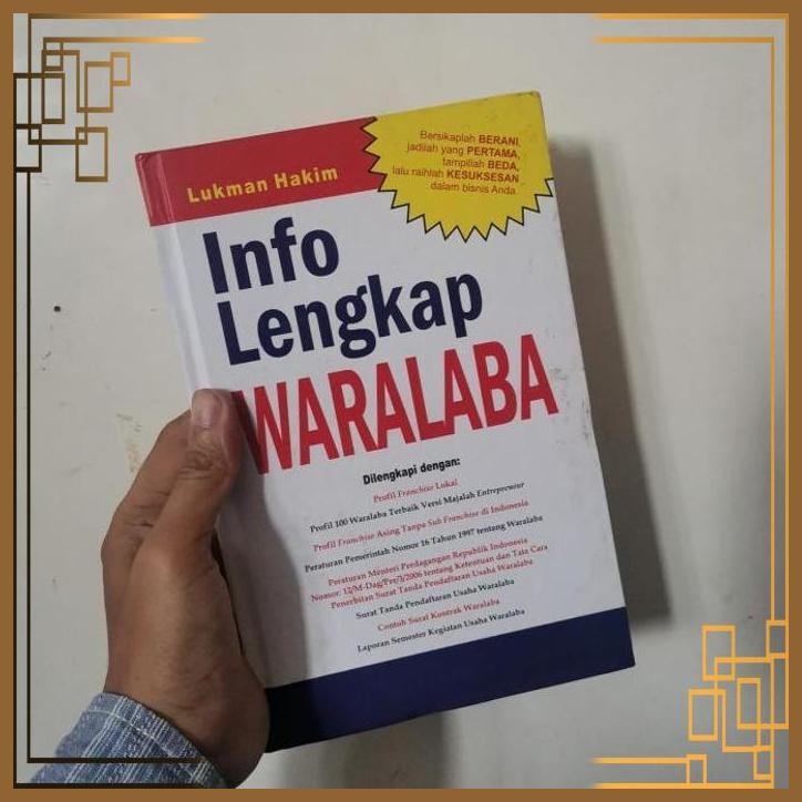 

[ADG] Buku Info lengkap Waralaba HARDCOVER Original