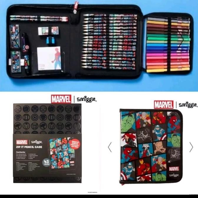 

Smiggle Stationery Set Marvel Avengers/ Alat Tulis Smiggle/Kado Diskon