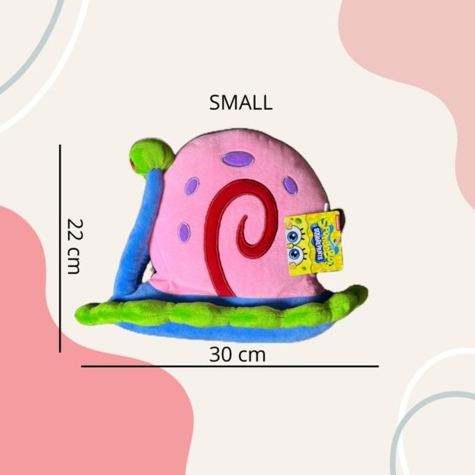 Boneka GARY Siput Spongebob Squarepants Nickelodeon