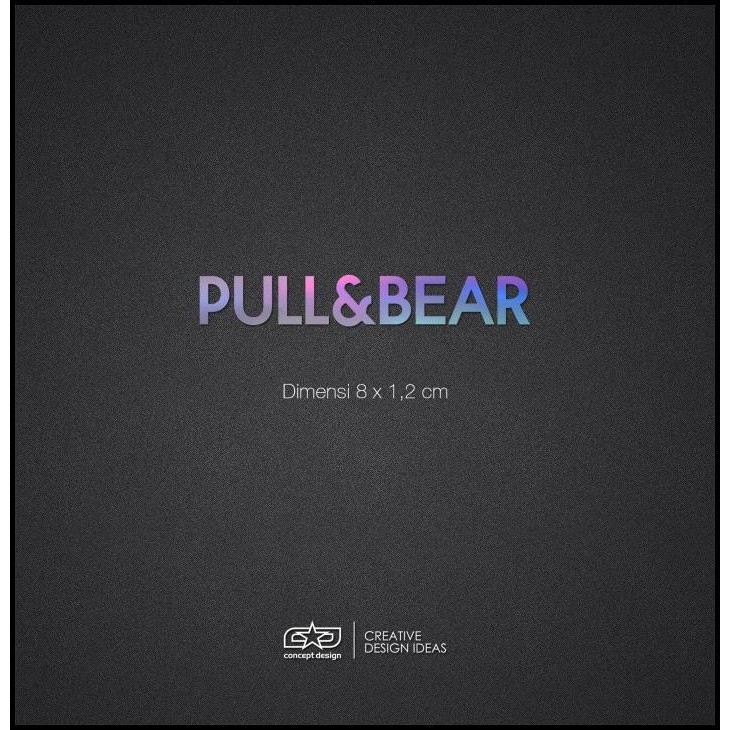 

DISKON STIKER STICKER PULL & BEAR HOLOGRAM !!!!!!