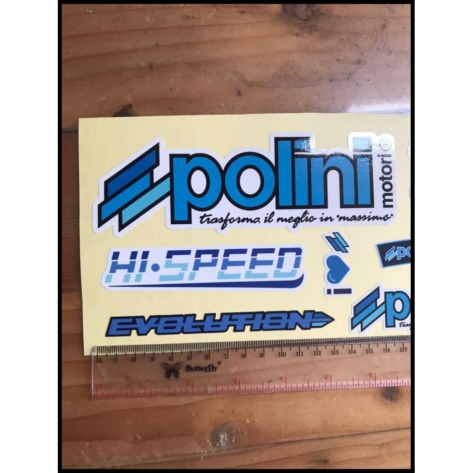 

TERMURAH STICKER PACKS POLINI HISPEED EVOLUTION !