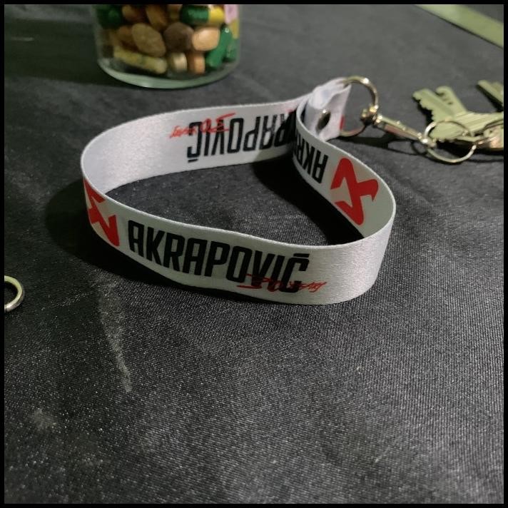 

BEST DEAL LANYARD AKRAPOVIC 30 YEARS (GANTUNGAN KUNCI) !!!!!