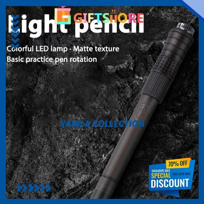 

1 PC MAINAN PENA LED FLASH SPINNING MULTIFUNGSI ANTI SLIP UNTUK ANAK GS TERLARIS