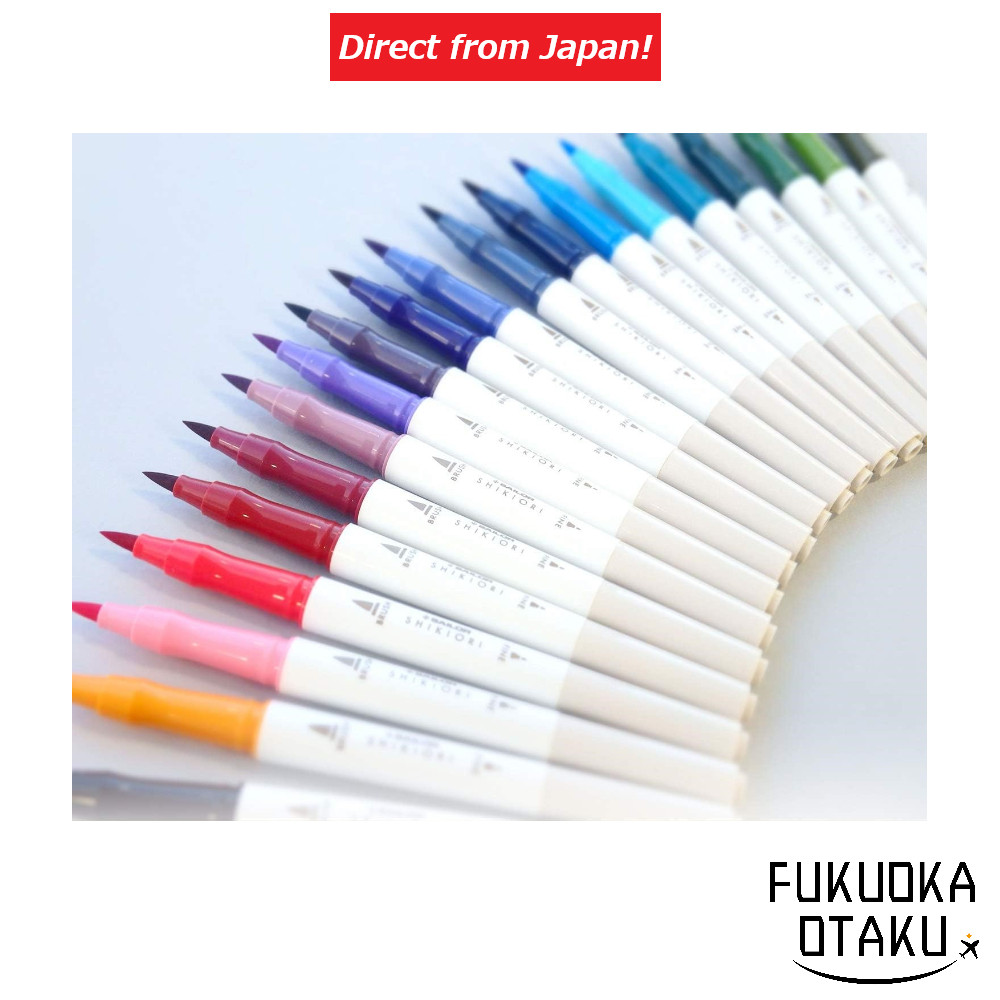 

Spidol SAILOR "Shikiori" Total 20 warna Warna Jepang Pena pulpen Buku mewarnai Pena berbahan dasar air [Langsung dari Jepang] |2A746A86|