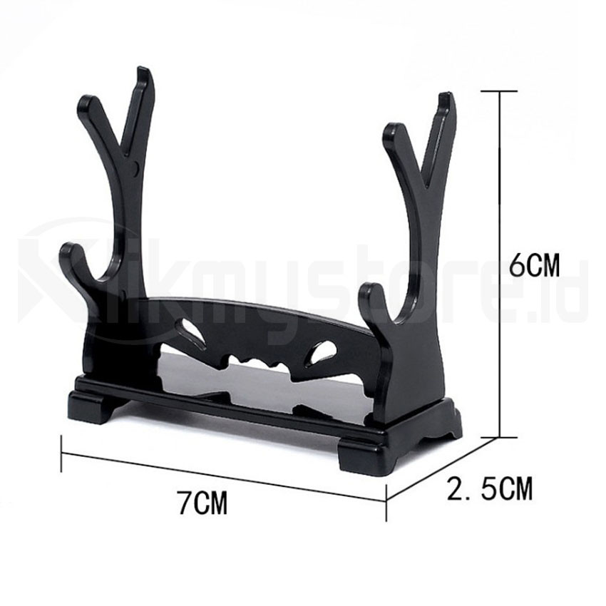 Original Rak Kunai Ninja Naruto Stand Pisau Pedang Mainan Miniatur Senjata Rack Termurah