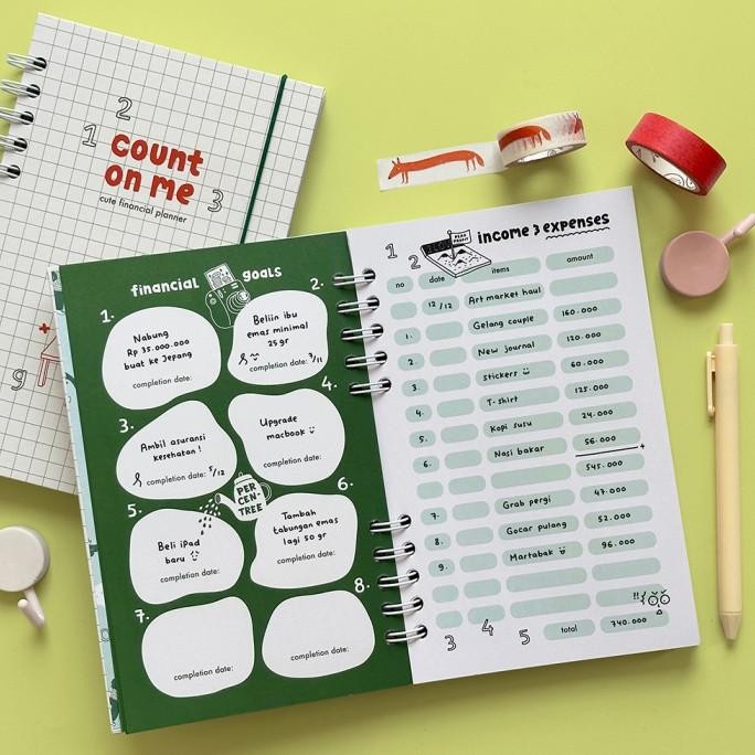 

Buku Count On Me Financial Planner Peekmybook / Pemasukan Pengeluaran New