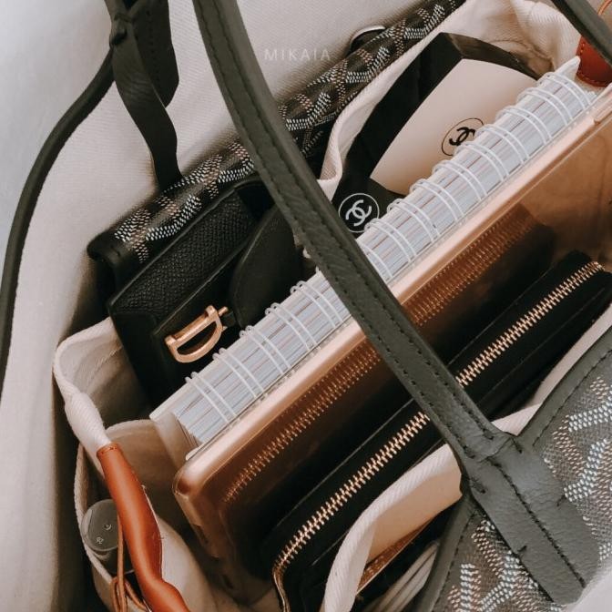 MIKAIA - NARA Canvas Bag Organizer - Organiser Inner Dalaman Tas