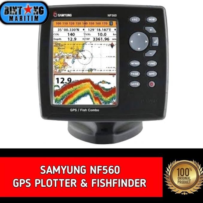 SAMYUNG NF 560 NF560 ChartPlotter GPS Plotter + Fish Finder