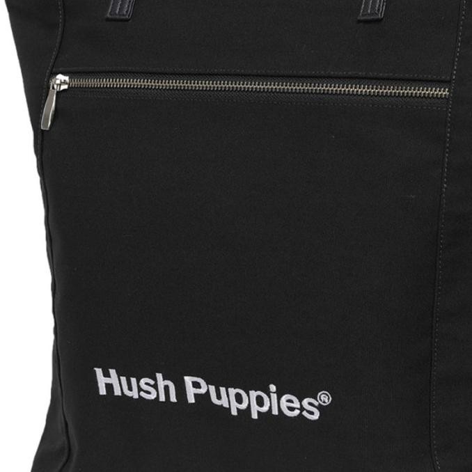 Tas Wanita Hush Puppies Casual Canvas Tote Bag In Black