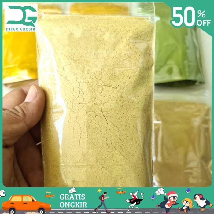 

BAHAN ALAMI JAHE BUBUK 100GR - BUBUK JAHE ORIGINAL 100% KUALITAS BAGUS BY DIEGO GROSIR TERBAIK!!