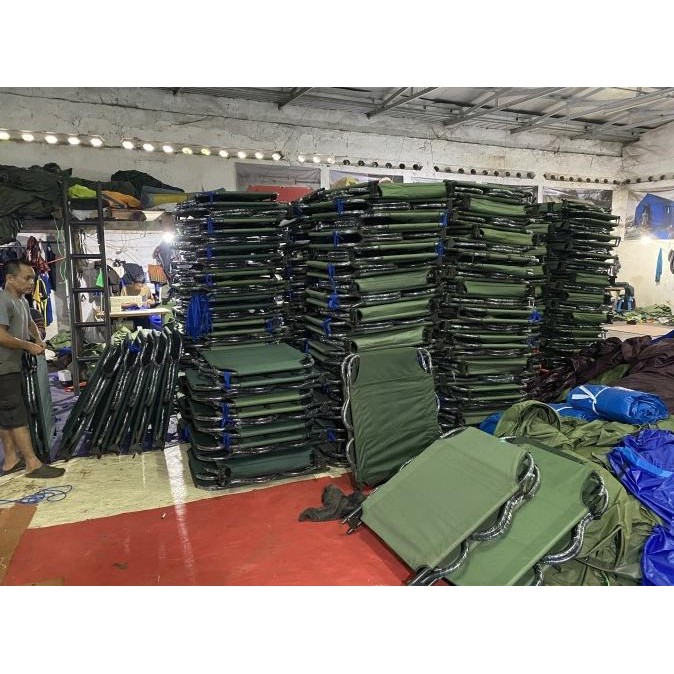 Velbed / Ranjang Lipat Dua Besi