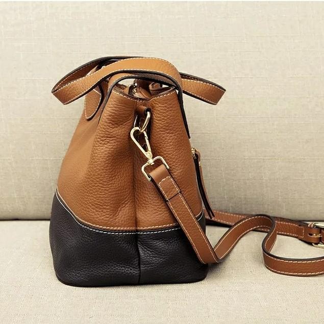 tas wanita branded original kulit asli - tas kulit wanita tote garut