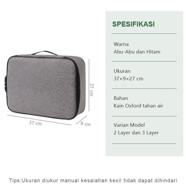 

TAS DOKUMEN / KOTAK PENYIMPANAN / ARSIP KOPER / TEMPAT BERKAS