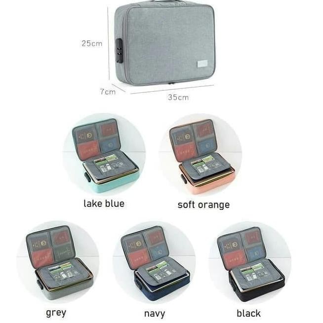 

PTC DOCUMENT STORAGE BAG / PENYIMPANAN DOKUMEN / DIJAMIN DOKUMEN AMAN