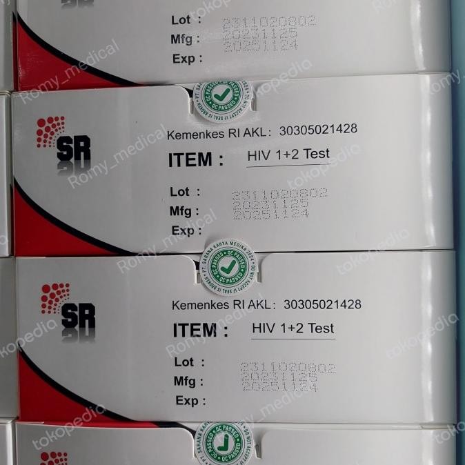 test hiv standareagen rapid