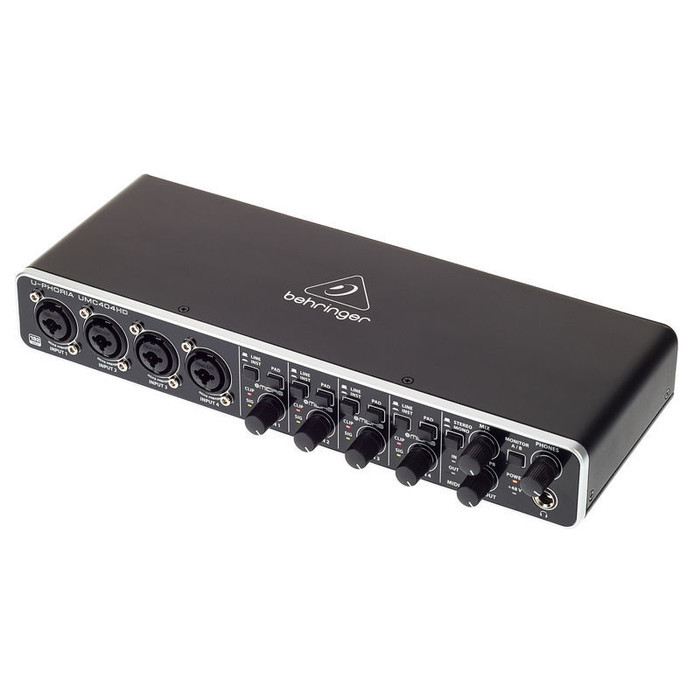 Diskon Behringer Umc404Hd Soundcard 4 Channel Input Output 24Bit 192 Khz St