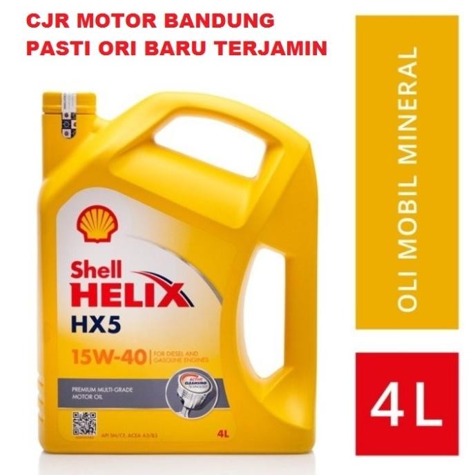 Paket Ganti Oli Shell Helix HX5 15w-40 mobil xenia terios ertiga