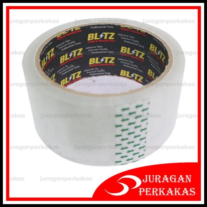 

HOT DEAL BLITZ SATUAN LAKBAN BENING 45 MM X 60 YARD OPP TAPE 2" 60Y PEREKAT LEM SOLASI SELOTIP !!!!