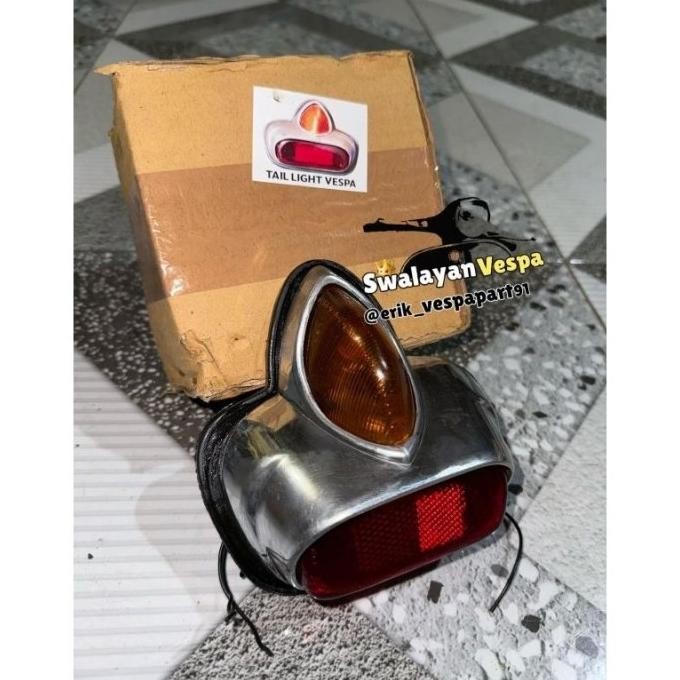 Stoplamp Vespa Tahun 60 An Stoplamp Vespa Vba Vbb Vbb France Lampu Belakang Vespa Vbb Vba Vbb France